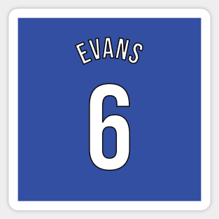 Evans 6 Home Kit - 22/23 Season Sticker